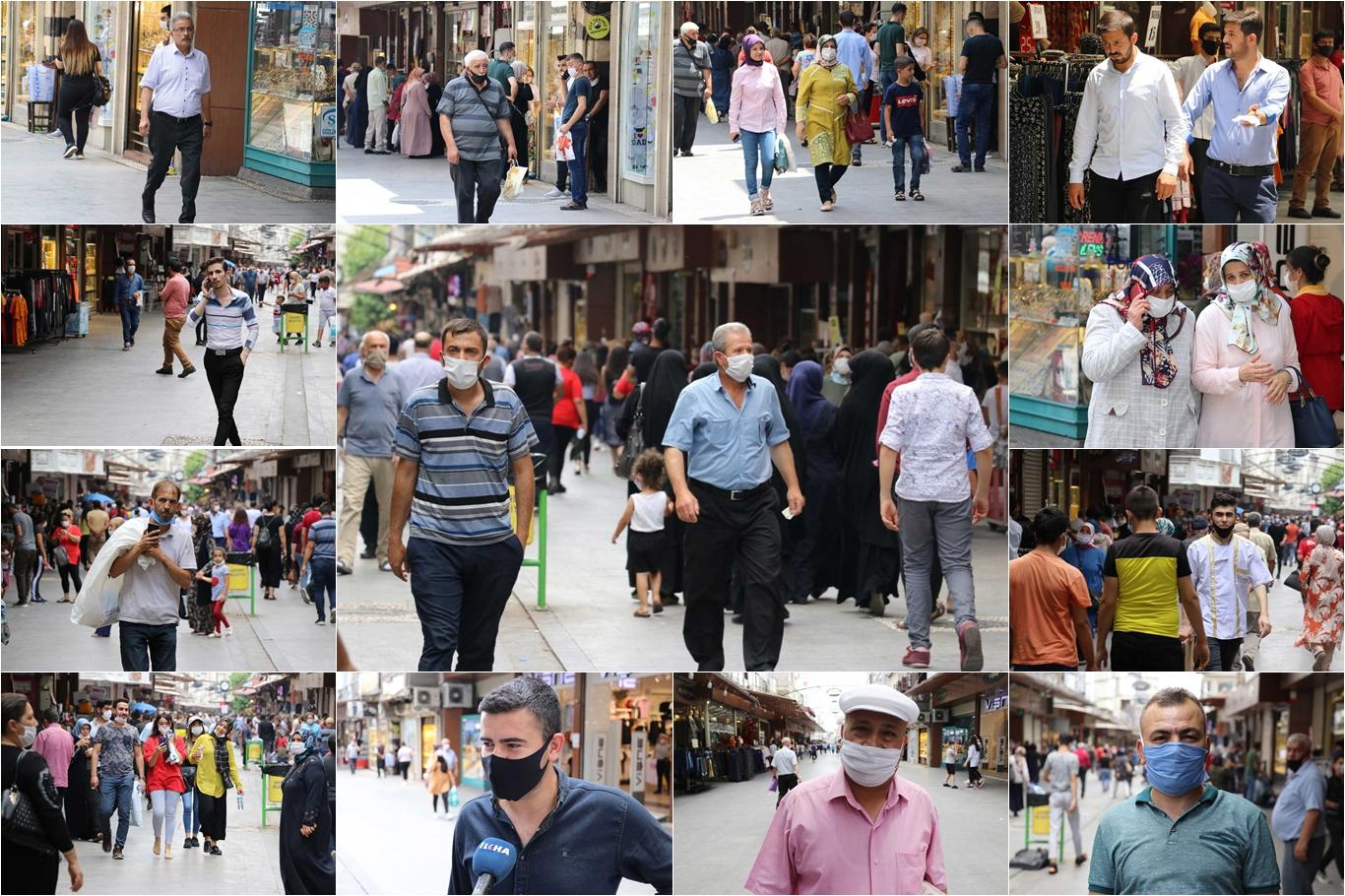 Bakan Koca'nın vakaların arttığını söylediği Gaziantep’te manzara değişmiyor